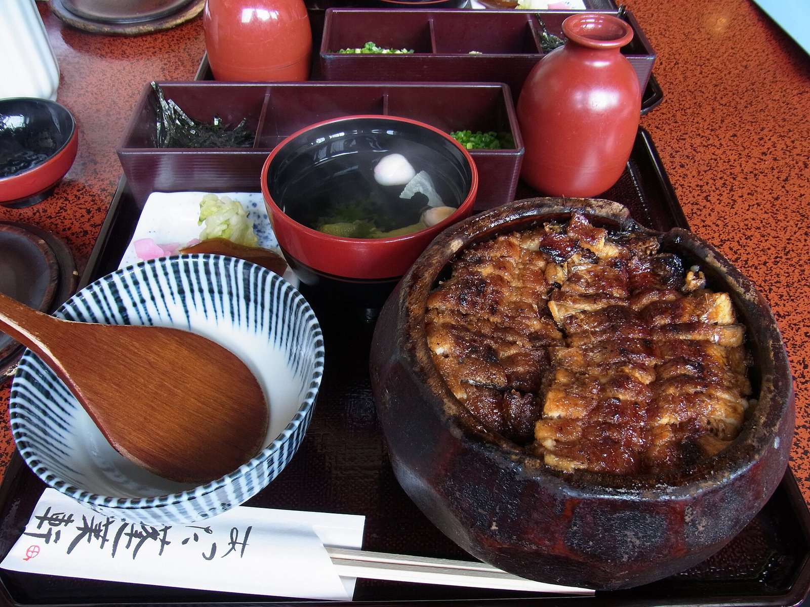 あつた蓬莱軒 本店:鳗鱼饭三吃